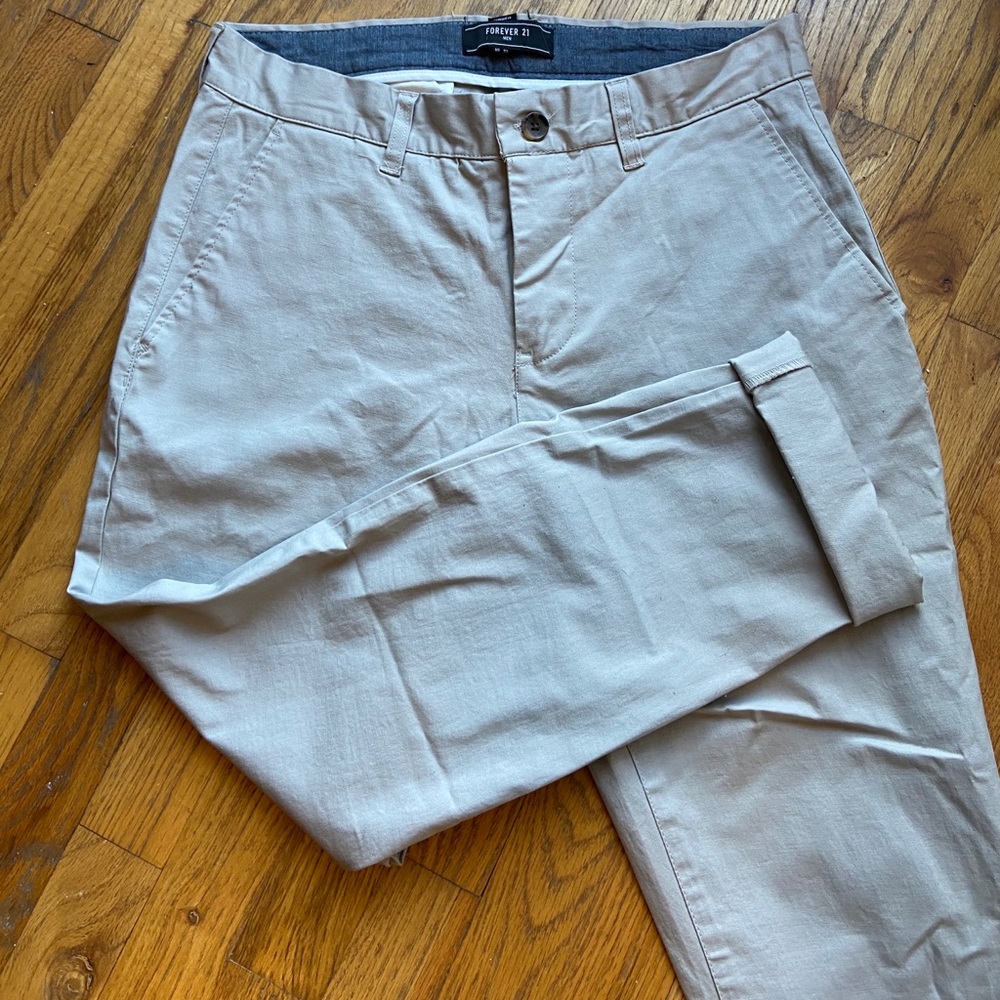 Slate chino pants
